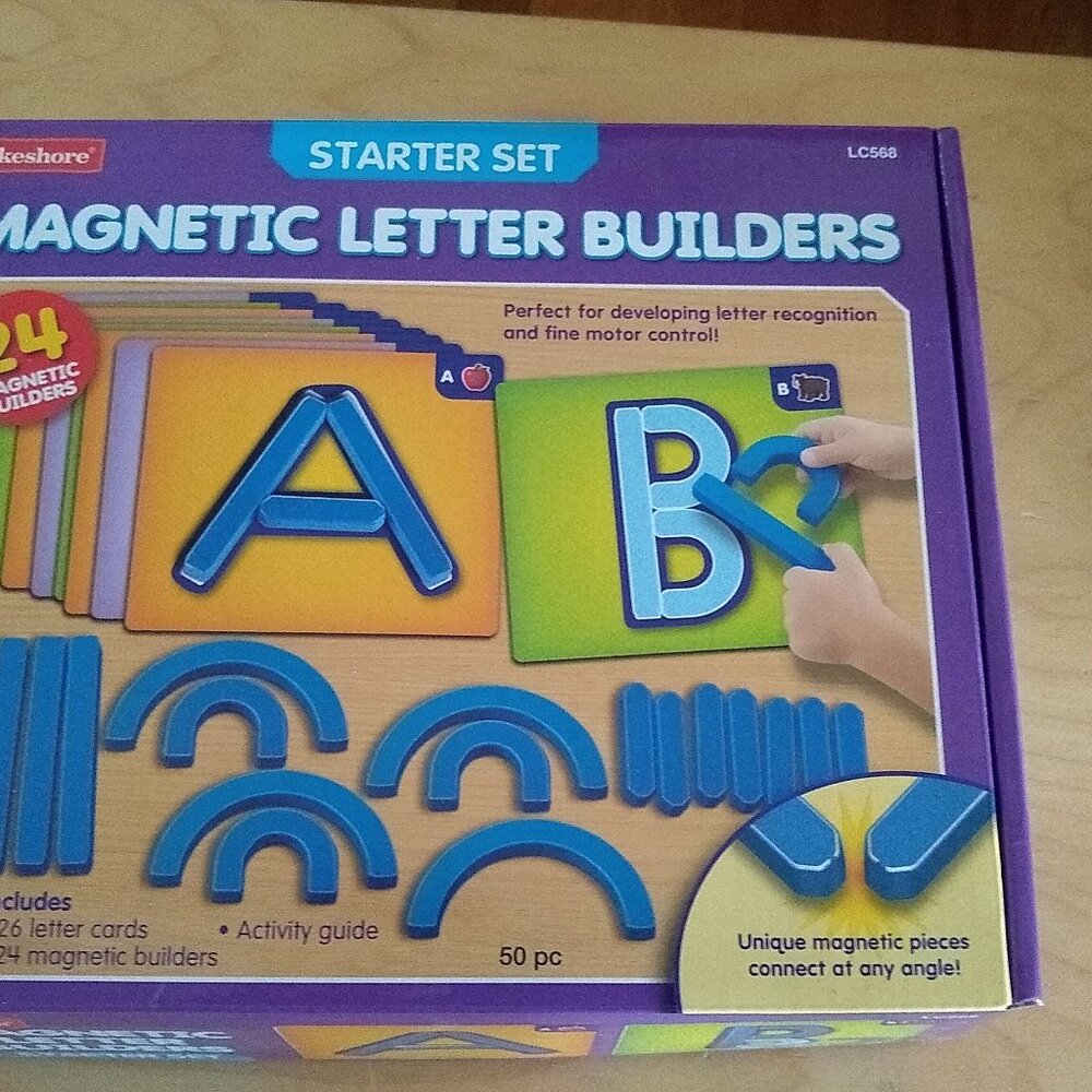 Lakeshore Magnetic Letters Builder set